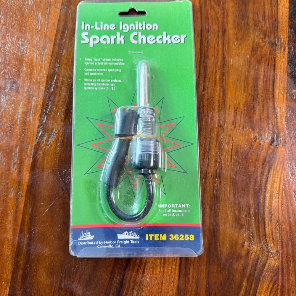 Harbor Freight Tools In-Line Ignition Spark Checker Item 36258 Engine Diagnostic